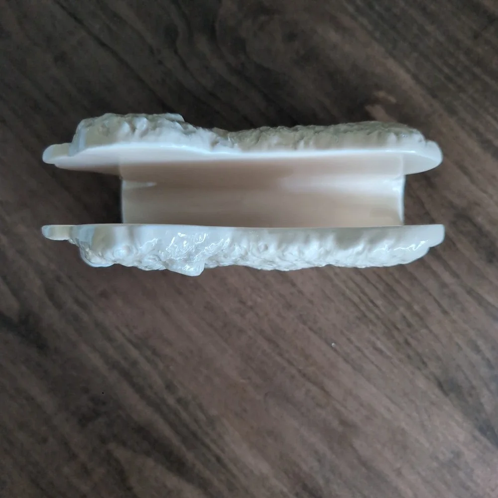 Vintage Otagiri Sheep Napkin Holder Letter Lamb Farmhouse Cottagecore Japan